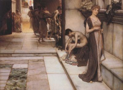 Alma-Tadema, Sir Lawrence An Apodyterium (mk23) China oil painting art